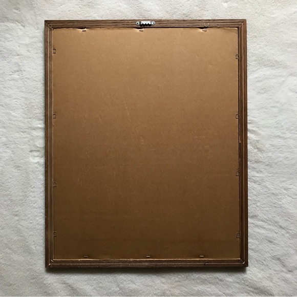 Vintage Framed Floral Art, Large (Part of 3 Piece Set) - Picture 3 of 9